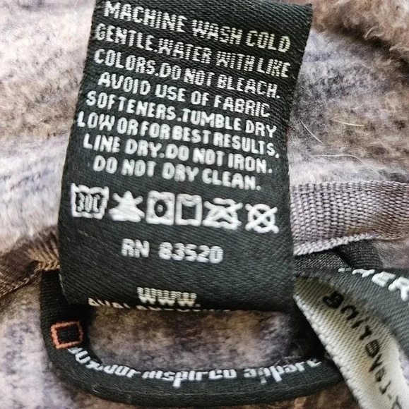 Avalanche Thermalation Women's Pullover Purple Fleece Size Medium - Picture 7 of 11